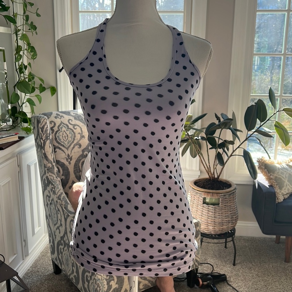 Lululemon purple polka dot CRB